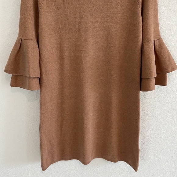 Anthropologie Claudette Ruffled Sweater Dress - Picture 5 of 9